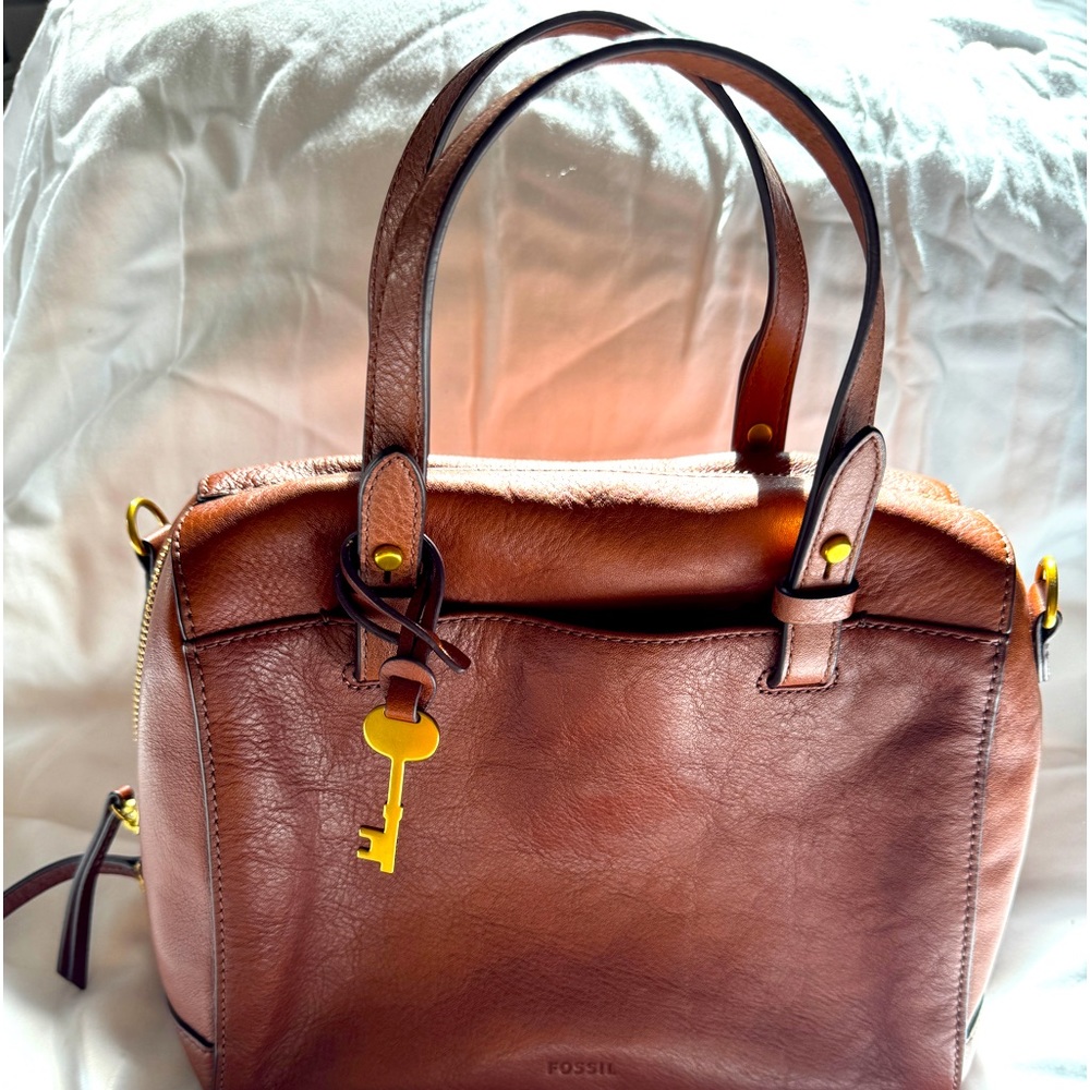 Fossil Rachel Small Leather Satchel in beautiful condition